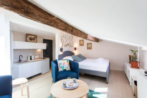 #49 Perfect location Saleya old town 2mins to Sea AC